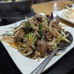 台湾料理 四季紅 - レバニラ