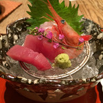 山中温泉　花紫 - お刺身も美味しい