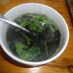 スタミナ苑 - わかめスープ（４００円）