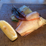 山中温泉　花紫 - 朝食のおさかな。美しすぎる！！