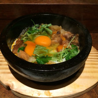 侘家古暦堂 祇園花見小路本店 - 親子丼。この後店員さんが混ぜてくれます。