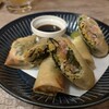 春巻きとよだれ鶏 酔いしば - 