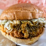 ゼッテリア - 料理写真:えびカレーバーガー