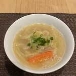博多水炊きと焼き鳥ときどきフレンチ ことぷろ - 〆はラーメンかおじやか選べます。