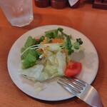 spaghetti pino - 平日限定サービスランチ アサリのトマトソース1100円