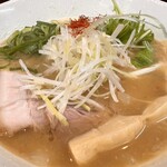 布施 細見商店 - 金の麦味噌ラーメン 1,000円