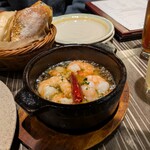 Mallorca - 海老のアヒージョ※アヒージョにパンはついてません