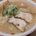 きたかた食堂 - 味噌まったりに煮卵