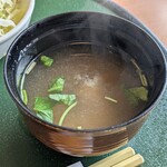 志多美屋本店 - 味噌汁♪
