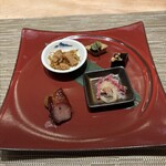 中国料理 礼華 四君子草 - 前菜　5種