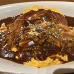 AOI cafe - オムライス大盛り