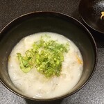 味享 - 粕汁　鮭を崩して