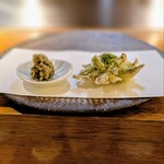 鶴八 - ふきのとうと、ふき味噌