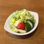 ブラジレイロ - セットのミニサラダ