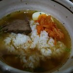 六盛 - ゴマ油の利いた「温麺」にライス・イ～ン！お味はコムタン・クッパ