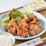 かすかべ湯元温泉 - 料理写真:からあげ定食