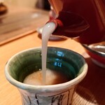 そば切り 鴨嘴 - 蕎麦湯②