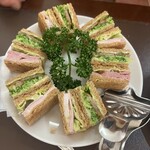 ウエスト ベイカフェ ヨコハマ - 野菜ハムサンド