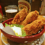 丸忠海転寿司　ABRI - カキフライおつまみ（3個）
