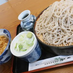 朝日屋 - ミニ天丼セット（もり大盛）