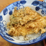 朝日屋 - ミニ天丼