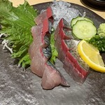吾愛人 - 首折れサバの刺身
