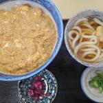 角源  - 料理写真:上かつ丼(はミニうどん付き)