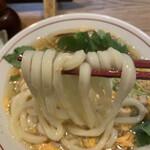 千舟屋 - 温でもコシがしっかりある好みのうどんです