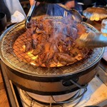 高千穂 鶏の炭火焼き - 