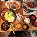 高千穂 鶏の炭火焼き - 