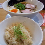 僕家のらーめん おえかき - おえかきごはん200円H27.1