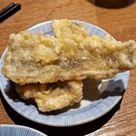立呑み 晩杯屋 - ハモ天：190円