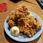 立呑み 晩杯屋 - 鶏の唐揚げ：220円