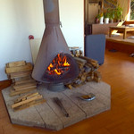ミナト ジュニア - 暖房代わりの暖炉