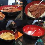 ソー勝屋 - ほぼ週４さんのチャレンジメニュー。時間制限はオーバーしたものの、凄い持久力で完食し、凄かったです。