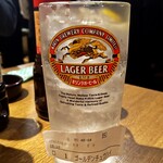 立呑み 晩杯屋 - ゴールデンチュウハイ：290円