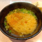 三国そば - 天そおにぎり