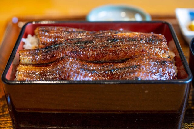 Unagi Nakasho restaurant in Fukuyama, Japan