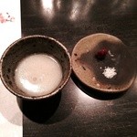 蕎麦のポタージュ