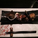 前菜の八寸盛り