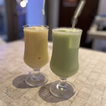 シャンティ - マンゴーラッシー、メロンラッシー