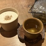 本と喫茶のゲンショウシャ - ネパール山椒と生姜のアイス