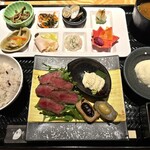 窯焼和牛ステーキと京のおばんざい 市場小路 - 