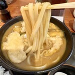 うどん料理 千 - とり天カレーうどん
