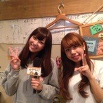 普通の食堂いわま - ■ＴＶ出演した時のゆいちゃん（左）といずもん♪二人とも滅茶可愛い～～