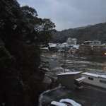 後楽 - 朝の部屋からの風景