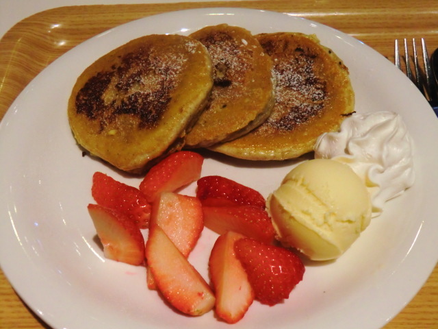 閉店 九州パンケーキカフェ 自由が丘 パンケーキ 食べログ
