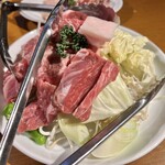 ホルモン・ジンギスカン たたら - 生ラム肩ロース