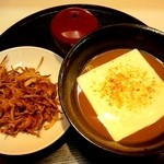 らーめん　極壱 - どろつけ麺 トッピングとつけ汁