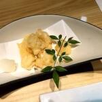 食堂 遊食刻 - 真鱈白子天ぷら